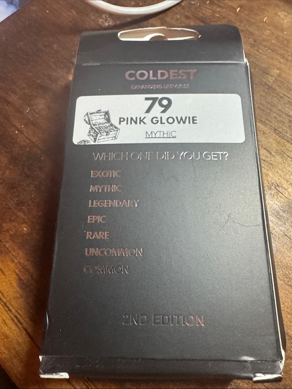Coldest Limitless Mini #49 Pink Glowie Tumbler Keychain - Picture 2 of 2